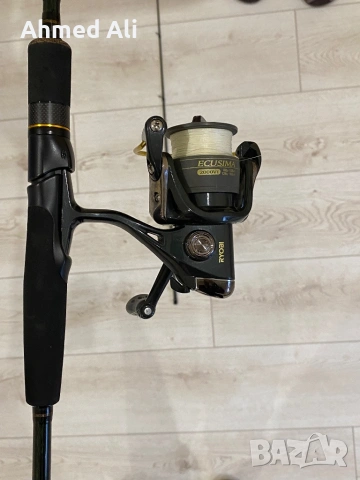 Спининг комплект въдица Savage Gear XLNT3 + макара Ryobi ecusima 2000, снимка 5 - Въдици - 53486457