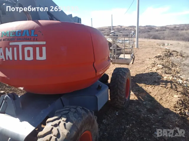 Вишка Manitou ATT150, снимка 4 - Индустриална техника - 49489341