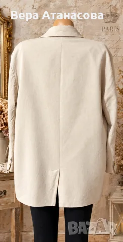 🤎🤎🤎 Oversized сако Zara👜 м размер, снимка 2 - Сака - 56117242