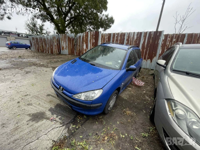 peugeot 206 sw 1.4 на части пежо 206 св facelift , снимка 2 - Автомобили и джипове - 51956444