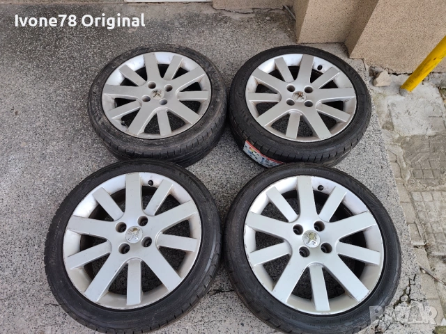 ПРОМО Алуминиеви Джанти за Peugeot Citroen 4x108 17 цола.Отлично състояние.