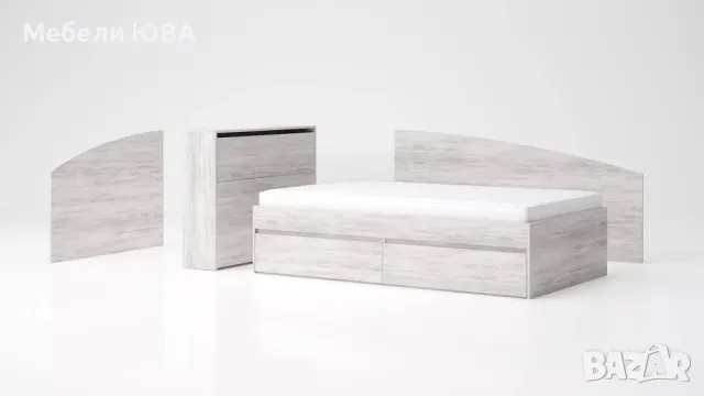 Легло Приста с чекмеджета, снимка 4 - Спални и легла - 48167309