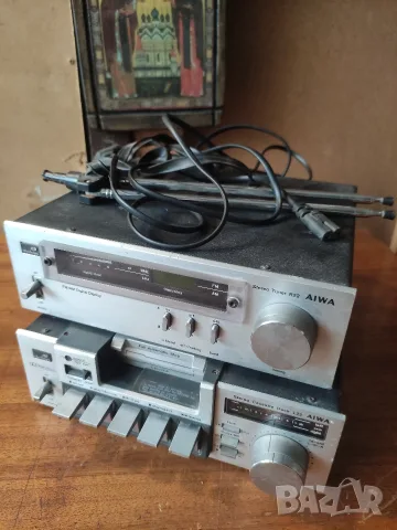Ретро аудио система AIWA Тунер R22 и Дек L22