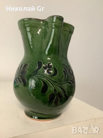 Кана произведено в Германия отличен състояние глазиране керамика, снимка 3 - Антикварни и старинни предмети - 53795260