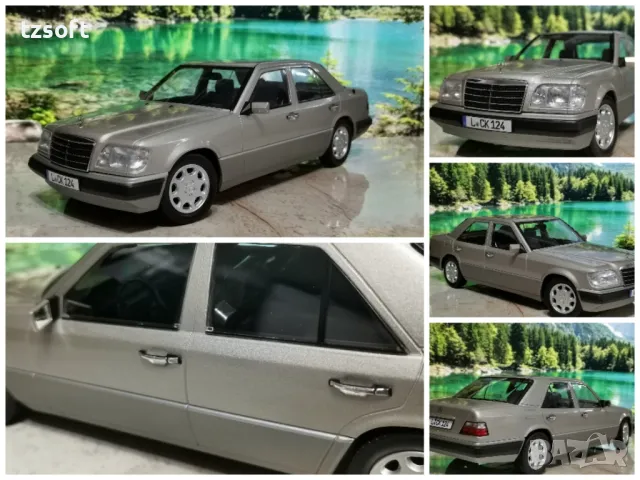 Mercedes-Benz E class (W124) 1989 - iScale 1:18 , снимка 7 - Колекции - 48423832