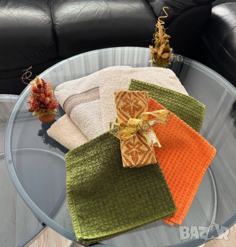 Комплекти от луксозни хавлиени кърпи, снимка 7 - Хавлиени кърпи - 52773384