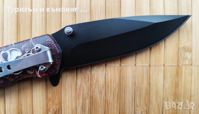 Сгъваем нож / черепи /, снимка 3 - Ножове - 44622959