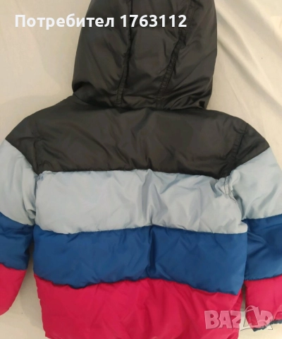 Quiksilver яке тип puffer за 3 г. дете, носено много малко, снимка 4 - Детски якета и елеци - 52950339