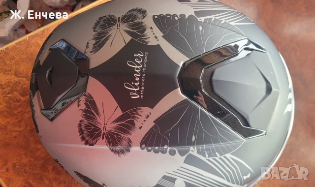 Каска MT Thunder 3SV SV – Matt Anthracite/Gradient/Silver, снимка 9 - Спортна екипировка - 49461845