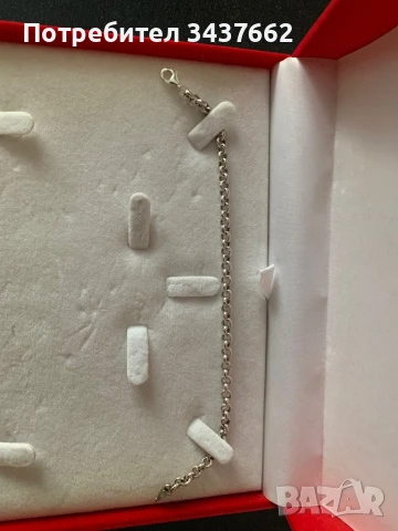 Сребърна гривна 925, снимка 2 - Гривни - 51315161