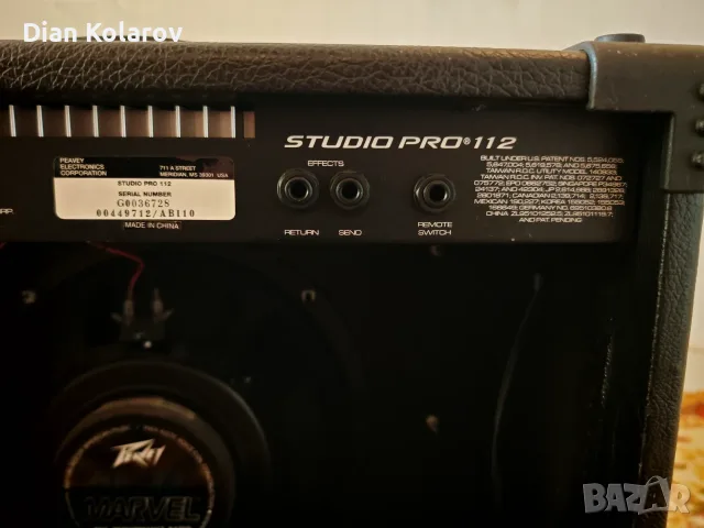 Peavey Bandit Red Stripe, снимка 10 - Китари - 55944549
