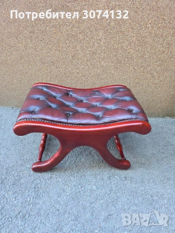 Уникален комплект Честърфийлд, снимка 4 - Дивани и мека мебел - 53650350