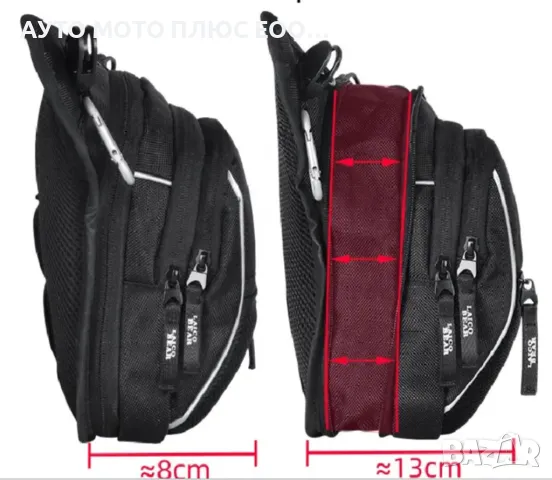 Мото Чанта за бедро LAICO BEAR - 3 литра., снимка 8 - Аксесоари и консумативи - 47583784