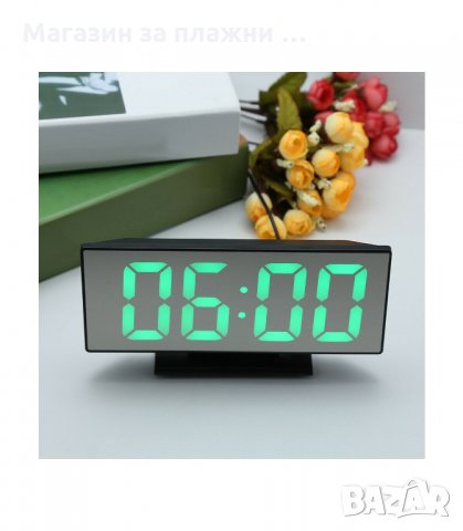 LED ЦИФРОВ ЧАСОВНИК - ОГЛЕДАЛЕН- код 3618, снимка 4 - Друга електроника - 34204322