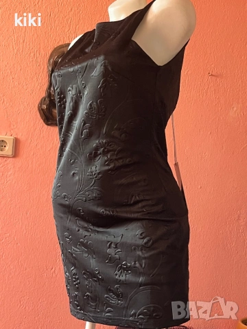 Къса черна рокля jus de rom M, снимка 2 - Рокли - 53784575