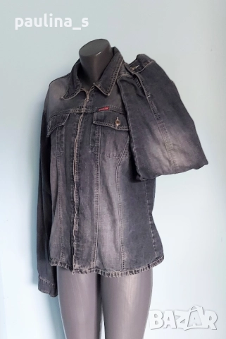 Три различни броя / Дамско марково дънково яке / голям размер , снимка 11 - Якета - 51465019