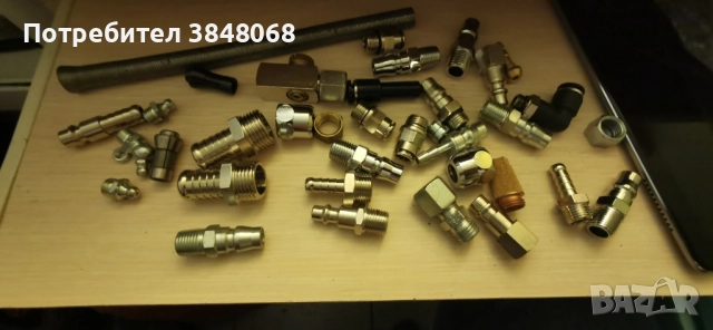 фитинги, бързи връзки, свредла, скоби, снимка 17 - Резервни части за машини - 52903363