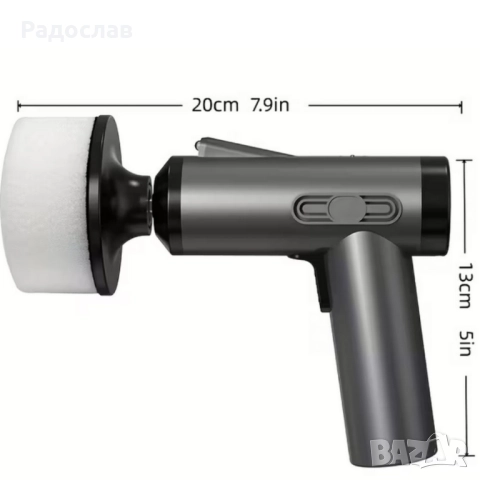 Безжична полираща машина за автомобил., снимка 2 - Полиране - 52448870