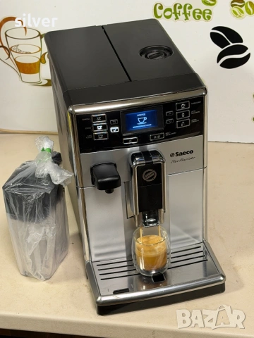 Кафемашина кафе автомат Saeco PicoBarista с гаранция, снимка 6 - Кафемашини - 53690835