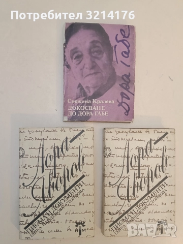 Докосване до Дора Габе - Снежина Кралева 