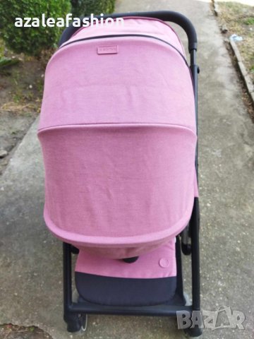 Детска количка 2 в 1 Cybex Balios S Lux Blk Magnolia Pink, снимка 8 - Детски колички - 42430094