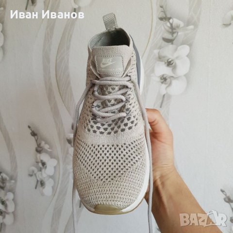 маратонки  Nike  Air Max Thea Ultra Flyknit 'Pale Grey' номер 40 881175-005, снимка 8 - Маратонки - 41000303