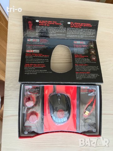 Геймърска Мишка Creative Fatal1ty 1010, 1600 dpi, USB, снимка 3 - Клавиатури и мишки - 41520299