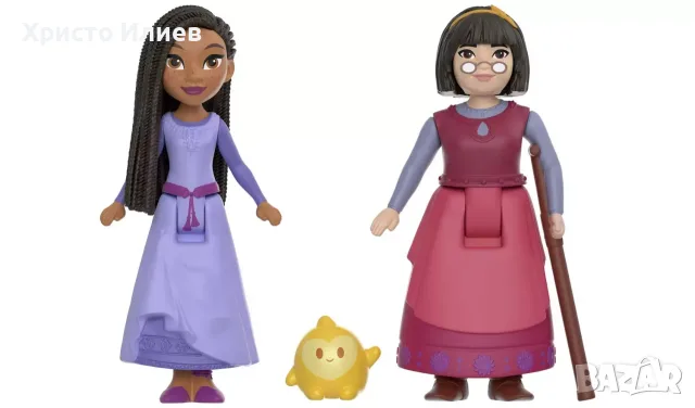 Комплект мини фигурки Wish Аша и приятели Mattel Disney, снимка 4 - Фигурки - 55980932