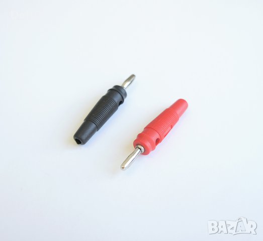 Букса за кабел гумен банан щекер(м), снимка 1