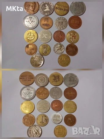 Лот медали,монети,жетони