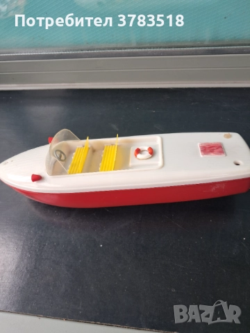 Стара играчка лодка, снимка 7 - Други ценни предмети - 52015550