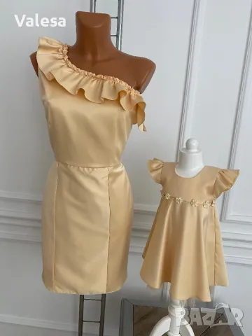 Комплект рокли мама и бебе