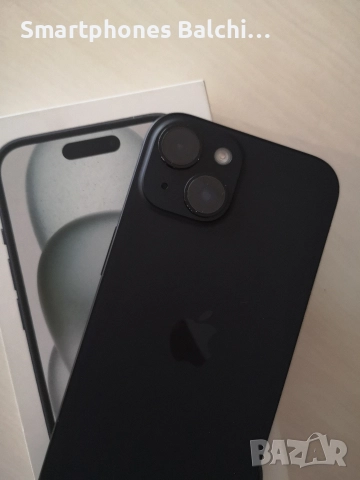 Iphone 15 Black 128gb /100 %Battery health , снимка 7 - Apple iPhone - 52832806