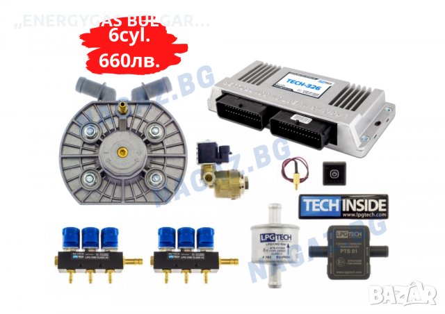 Газов инжекцион 4cyl. LPG TECH-324OBD/gazov injekcion LPG TECH-326/328, снимка 4 - Аксесоари и консумативи - 35848718