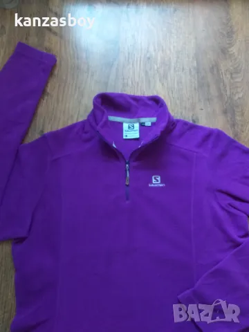 salomon - дамско поларено горнище L, снимка 3 - Блузи с дълъг ръкав и пуловери - 47261989