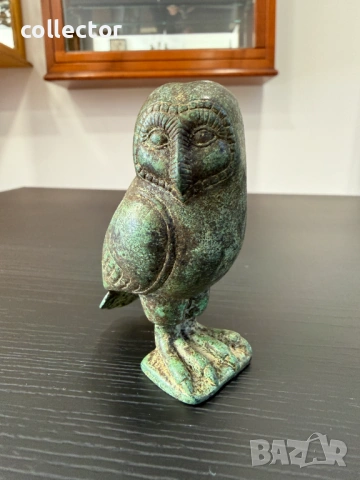 Бронзова статуетка на сова. №7920