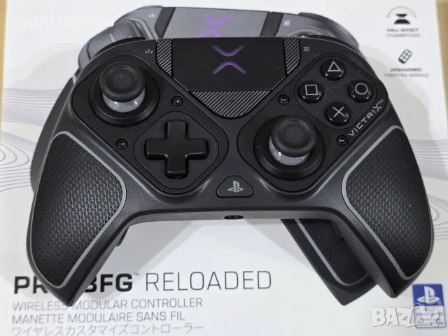 Контролер Turtle Beach - Victrix Pro BFG Reloaded, безжичен, черен за PS5 и PC., снимка 8 - Джойстици и геймпадове - 56167655