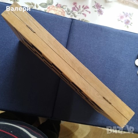 Класическа BG.Дървена табла от Соца, снимка 5 - Шах и табла - 52891874