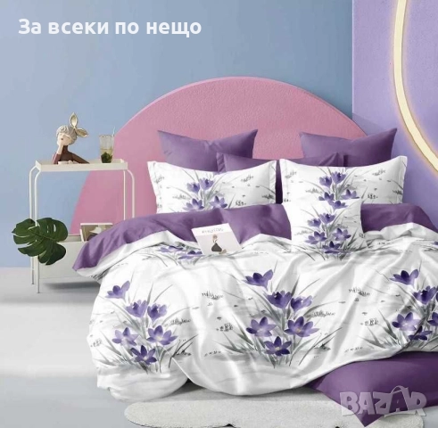Спален Комплект От 6 Части - 2 Налични Цвята Код S357, снимка 3 - Спално бельо - 52450805