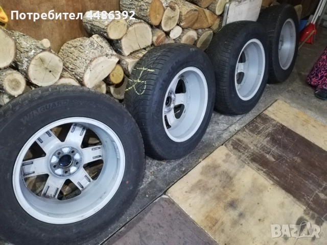Джанти -17 цола със зимни гуми 235/65/17-5Х108, снимка 7 - Гуми и джанти - 52534311