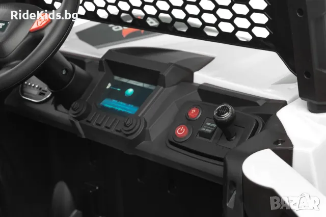 Офроуд акумулаторен автомобил BLAZE, Бял– 4x4, до 35кг., с дистанционно и LED, снимка 11 - Детски велосипеди, триколки и коли - 50099562