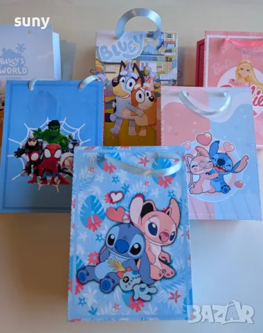 	Картонена торбичка за лакомства и подаръци Пес патрул Скай и Еверест, снимка 7 - Други - 49791590