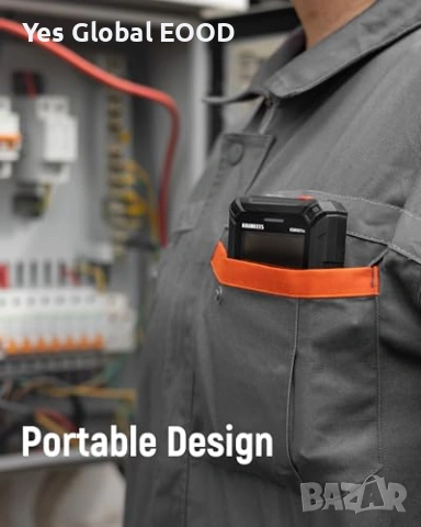 KAIWEETS KM601S мултиметър 10000 counts True RMS акумулаторен, снимка 7 - Други инструменти - 53021173