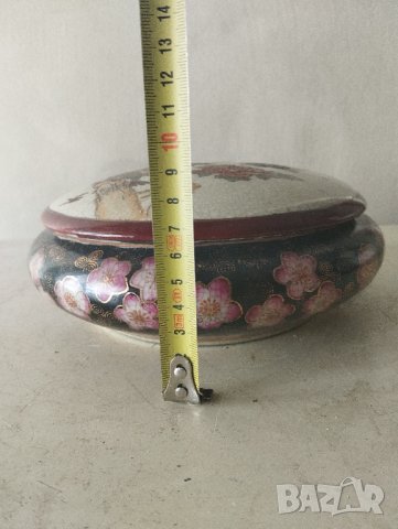 Порцеланова кутия сатцума, снимка 2 - Други ценни предмети - 42242240