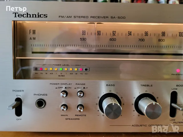 Technics SA-500 Ресийвър, снимка 2 - Ресийвъри, усилватели, смесителни пултове - 48880765