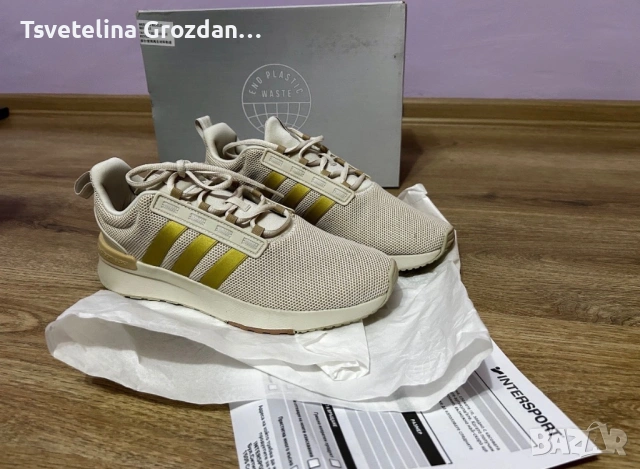 Дамски маратонки Adidas Racer TR21 - 42 размер, снимка 6 - Маратонки - 53726740