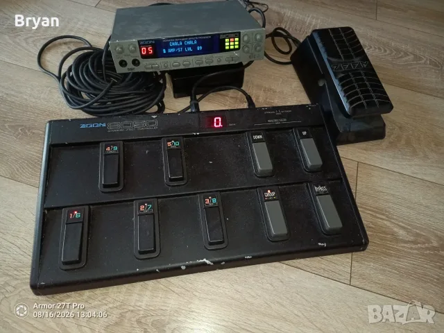 Zoom 9030, Zoom 8050, Zoom Fp02 Процесор за китара, контролер, педал