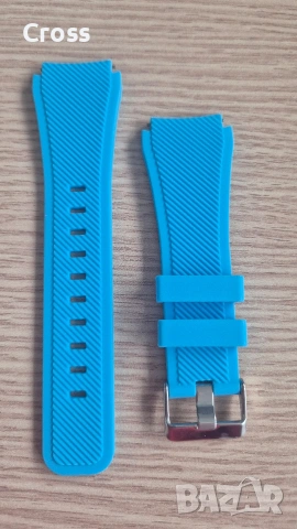 5 броя чисто нови каишки/верижки за часовници с размер 22 мм, снимка 4 - Мъжки - 53085102