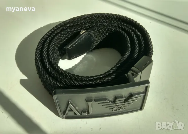 Armani Jeans , оригинален , мъжки колан от Италия. , снимка 2 - Колани - 47355386