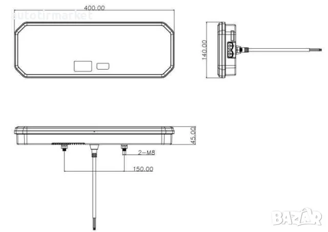 Стоп LED ЛЕД неонова светлина – T460, снимка 5 - Аксесоари и консумативи - 56054797